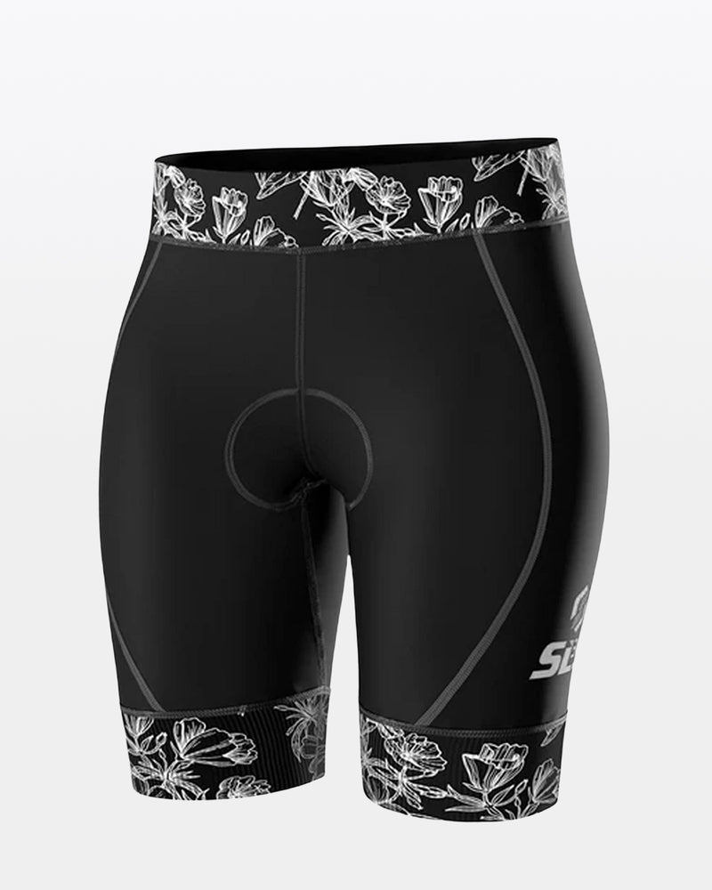Women's AG Trackhawk Tri Shorts - Black Rose