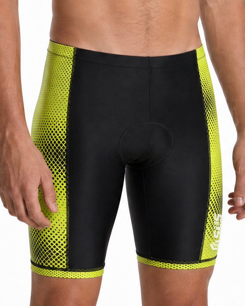 Men's AG Enduro 7” Tri Shorts - Lime Blur